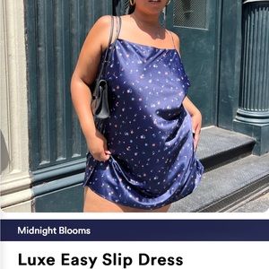 Parade Luxe Easy Slip Dress, size small, floral ditzy color